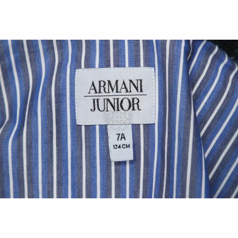 Sell Armani Junior Stripe Shirt - Blue/White | HuntStreet.com